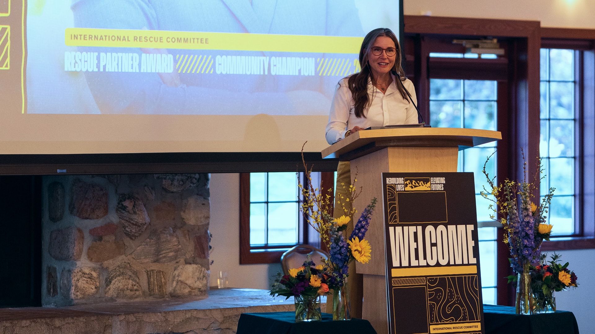 Photographs from the Rebuilding Lives, Elevating Futures evening