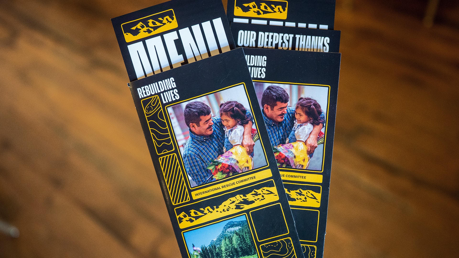 Photographs from the Rebuilding Lives, Elevating Futures evening