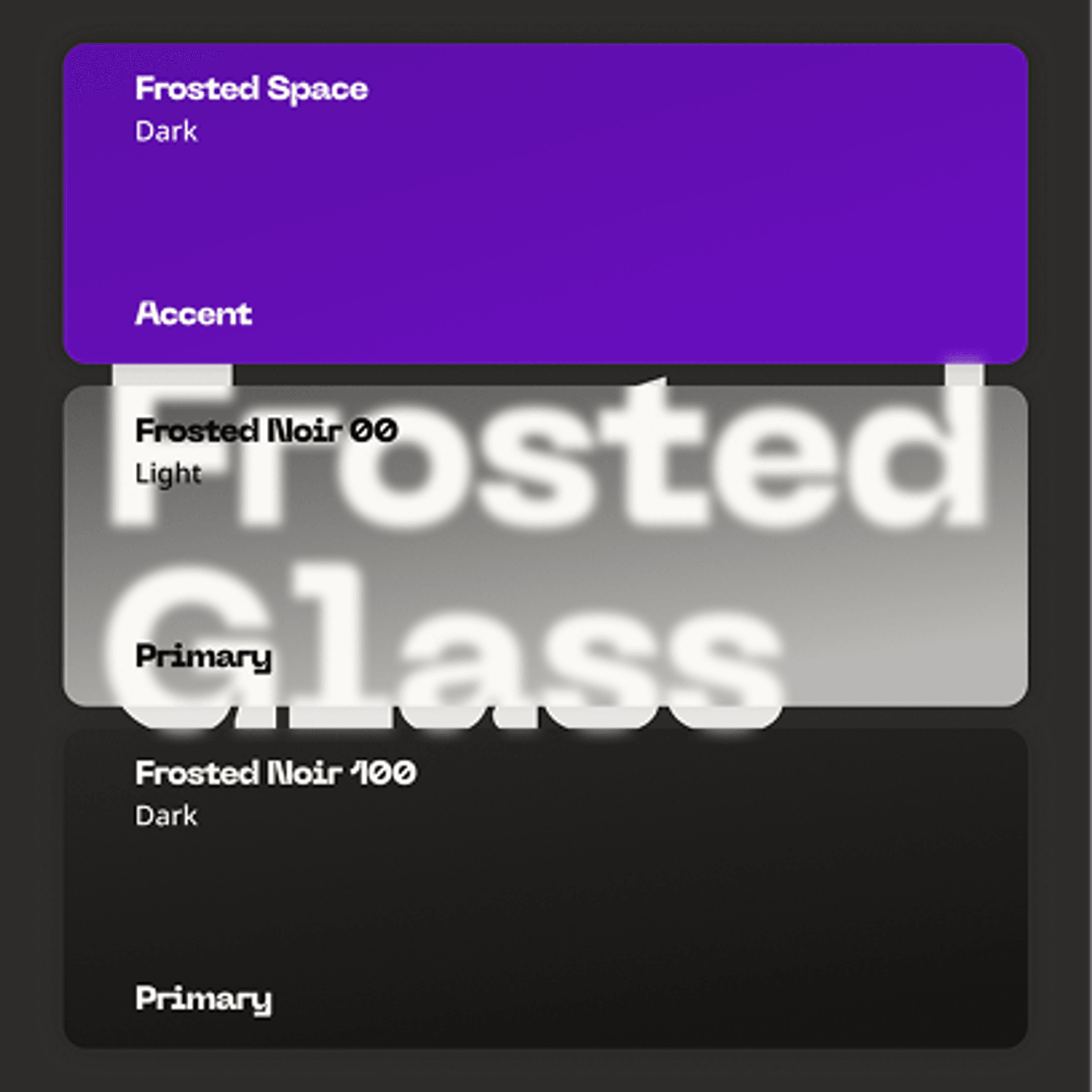 Oboe color palette
