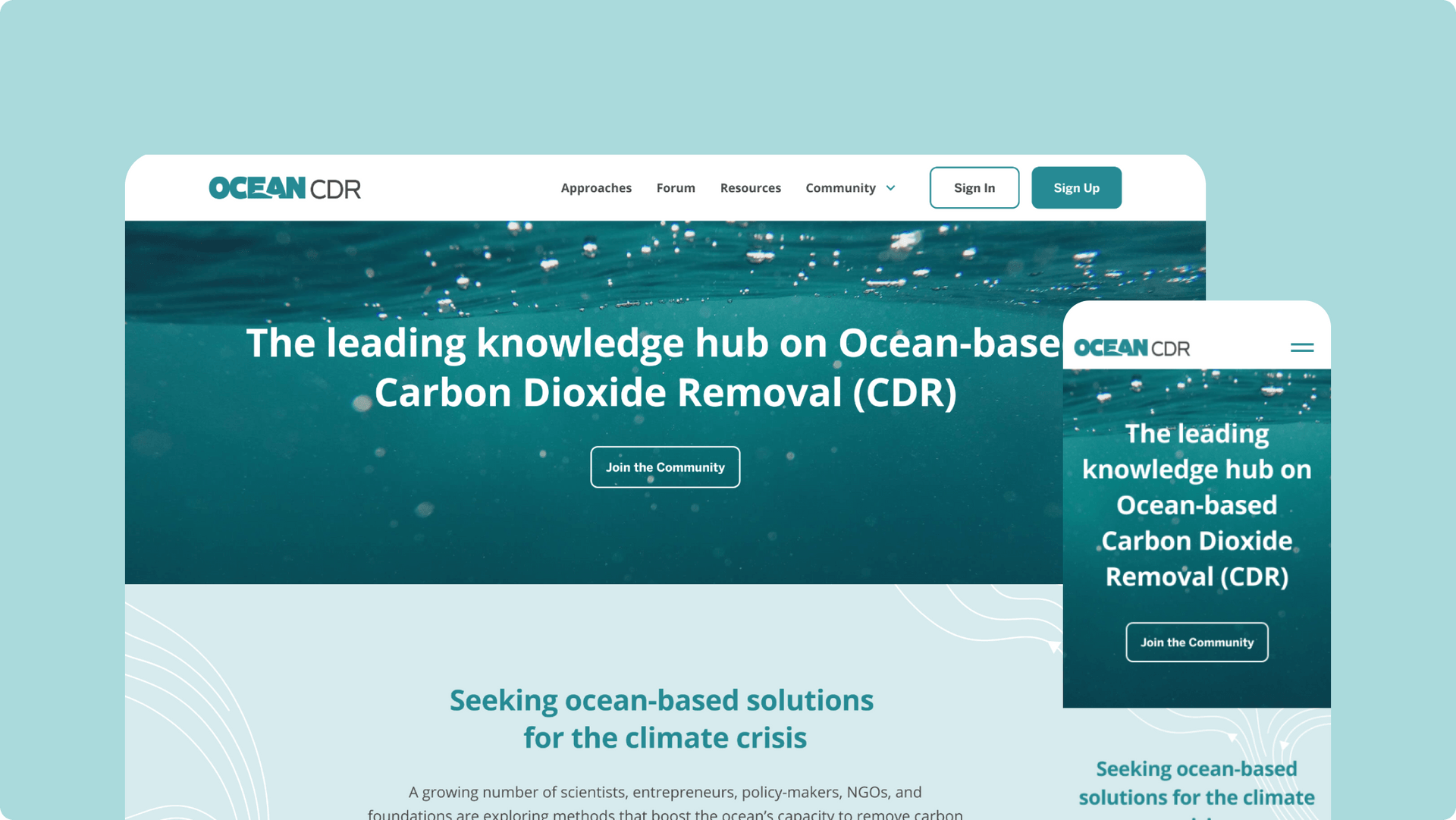 Creating a digital community to advance a new climate crisis research field.