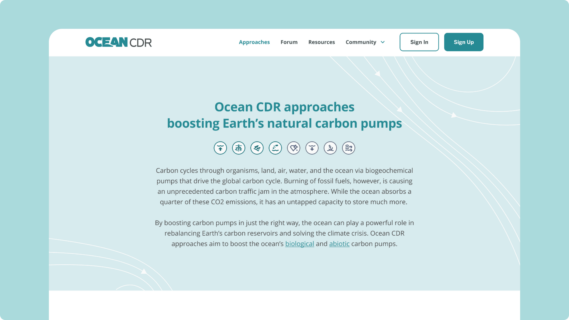 Ocean CDR Asset