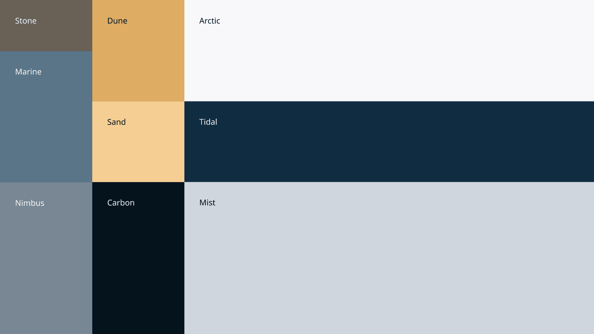 pHathom Color Palette